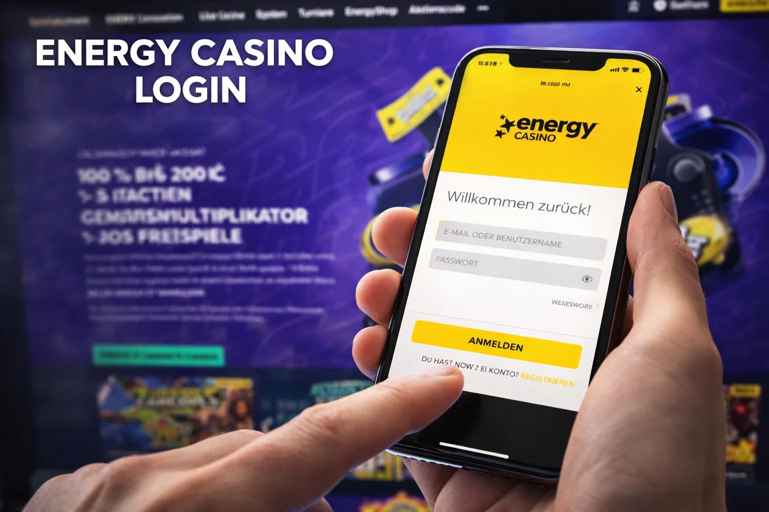 Energy Casino LOGIN Deutschland – Der Komplette Guide